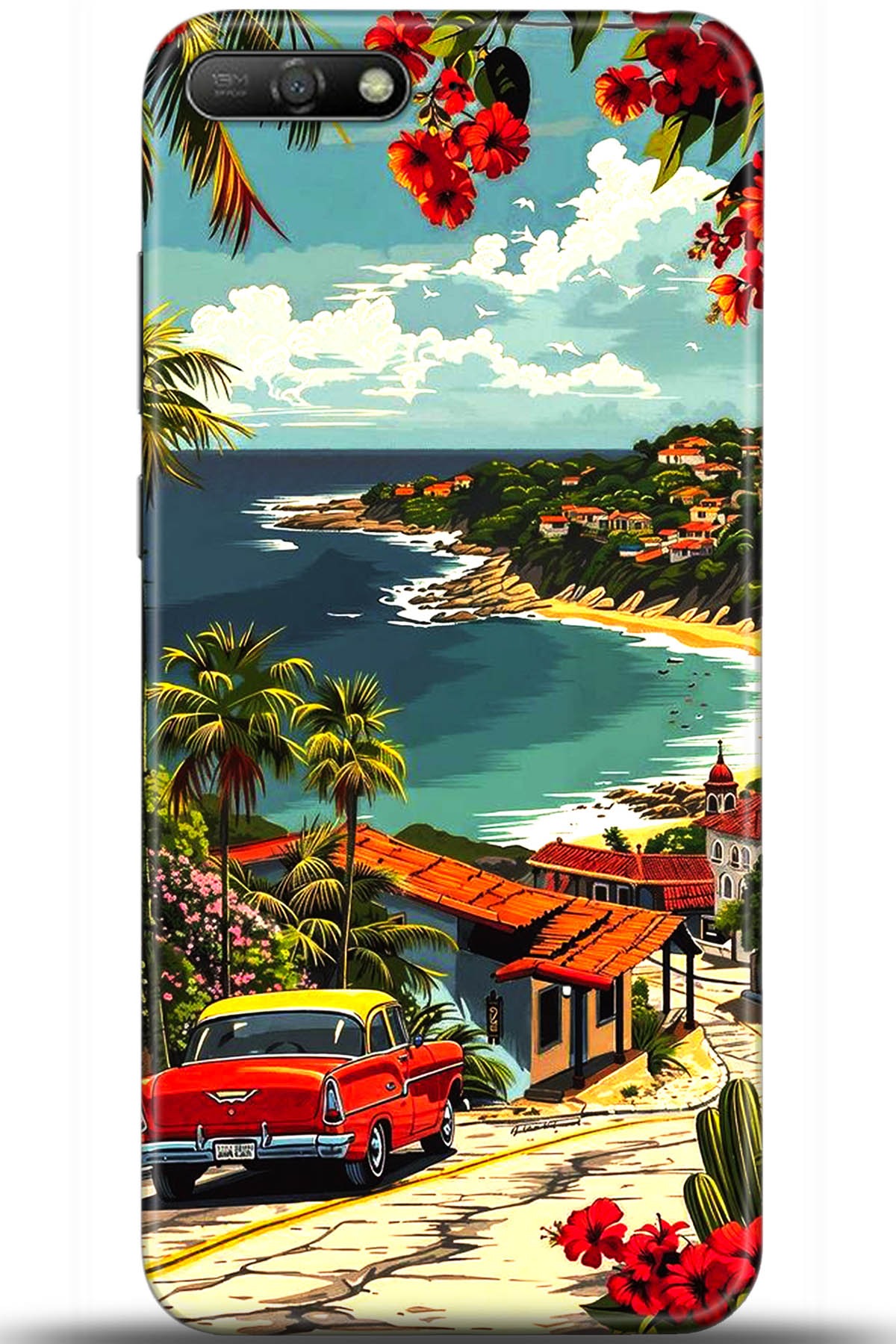 Huawei Y6 2018 Uyumlu Kılıf HD Baskılı Kılıf - Followed Institution 5560