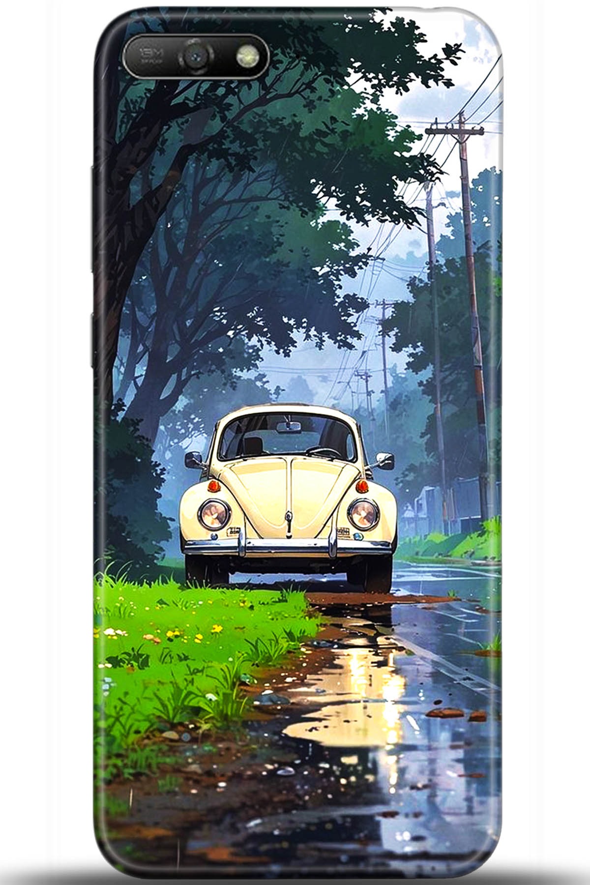 Huawei Y6 2018 Uyumlu Kılıf HD Baskılı Kılıf - Followed Institution 5562