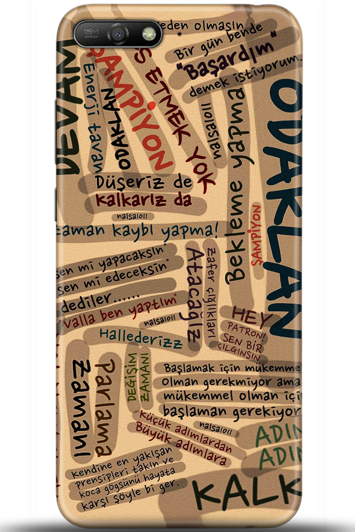 Huawei Y6 2018 Uyumlu Kılıf HD Baskılı Kılıf - Followed Institution 5586