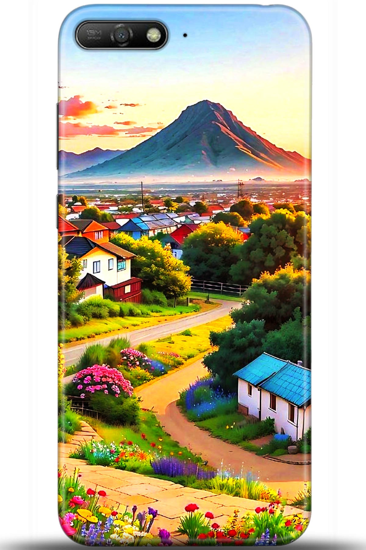 Huawei Y6 2018 Uyumlu Kılıf HD Baskılı Kılıf - Followed Institution 5605