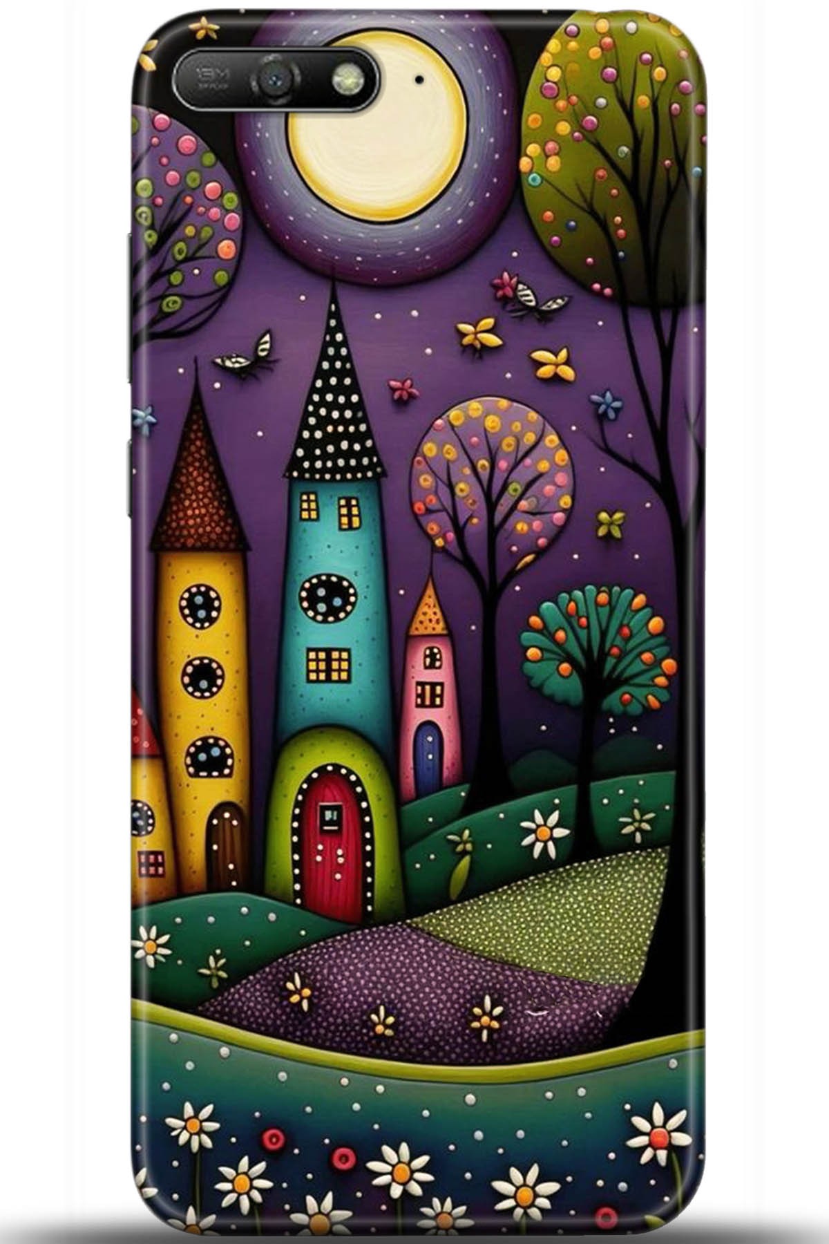 Huawei Y6 2018 Uyumlu Kılıf HD Baskılı Kılıf - Followed Institution 5704