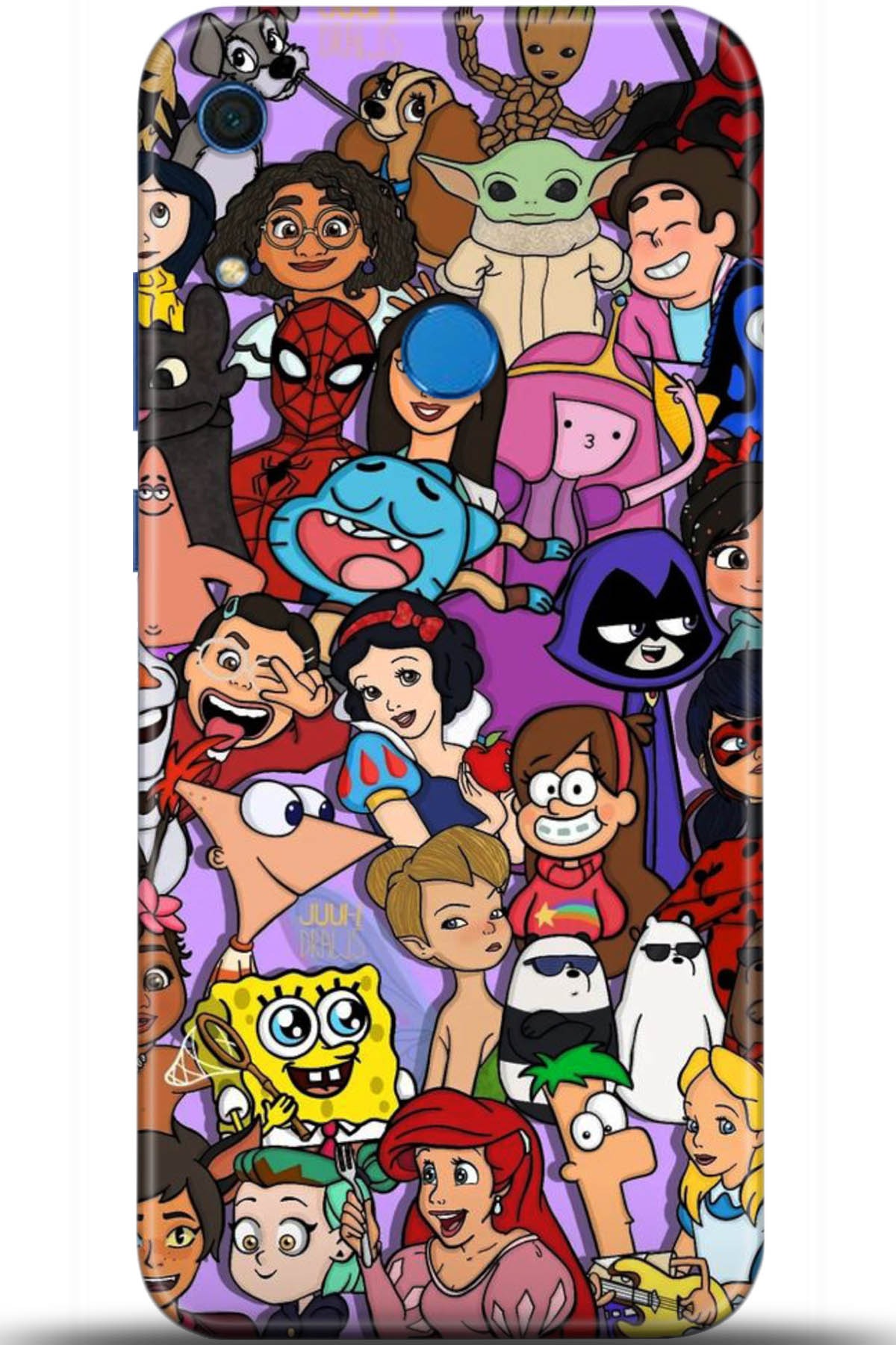 Huawei Y6 2018 Uyumlu Kılıf HD Baskılı Kılıf - Followed Institution 5168