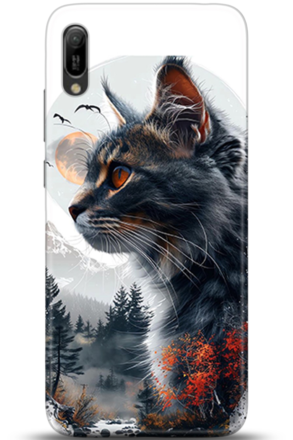 Huawei Y6 2018 Uyumlu Kılıf HD Baskılı Kılıf - Followed Institution 5319