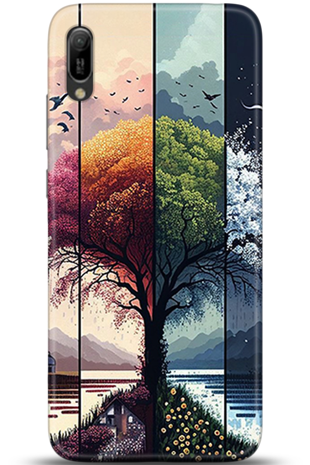 Huawei Y6 2018 Uyumlu Kılıf HD Baskılı Kılıf - Followed Institution 5369