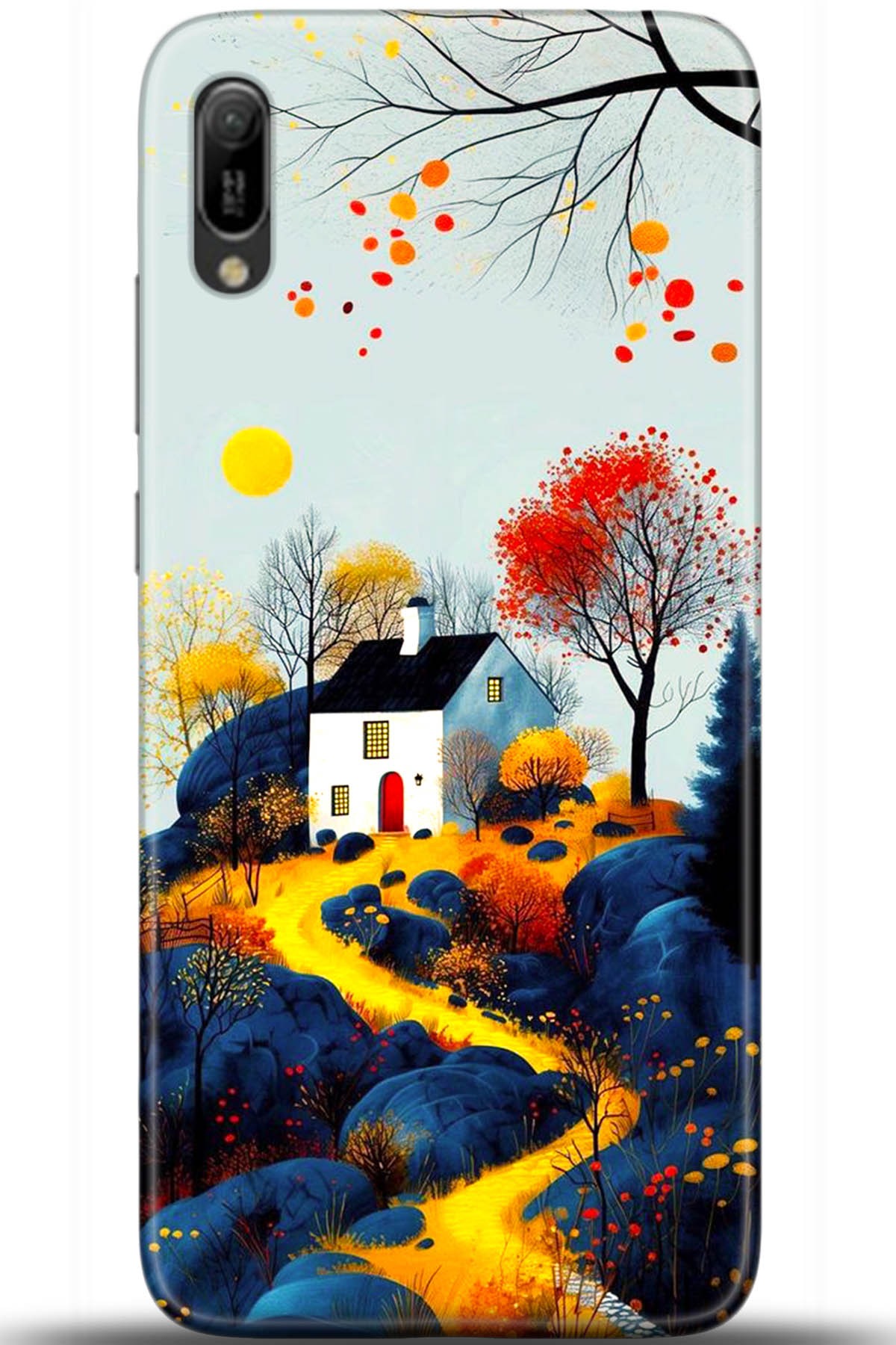 Huawei Y6 2018 Uyumlu Kılıf HD Baskılı Kılıf - Followed Institution 5569