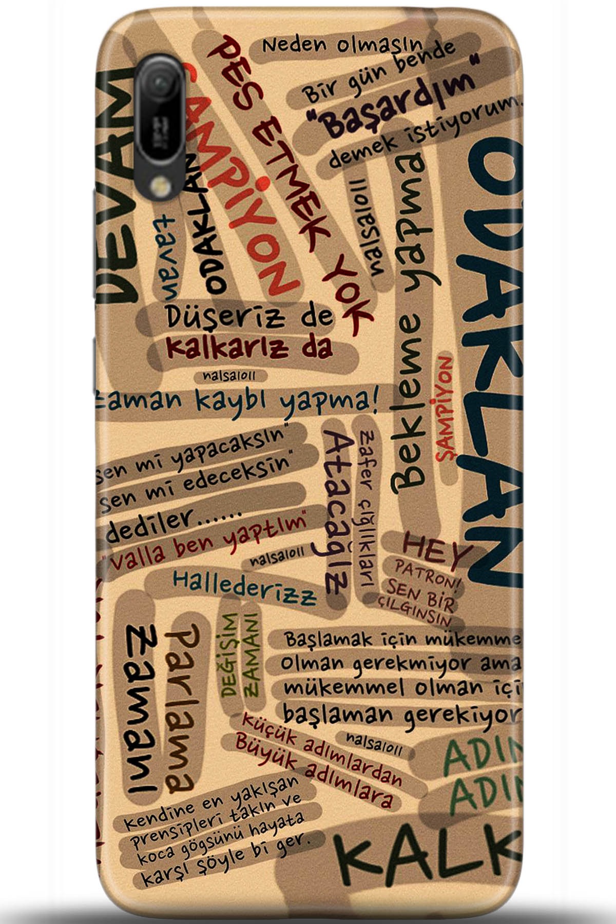 Huawei Y6 2018 Uyumlu Kılıf HD Baskılı Kılıf - Followed Institution 5586