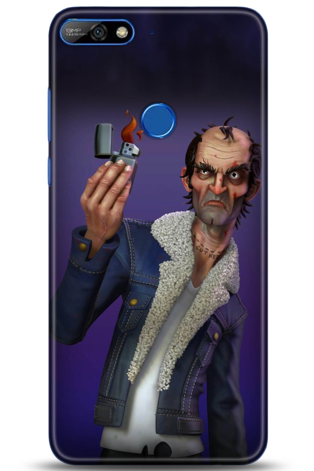 Huawei Y7 2018 Uyumlu Kılıf HD Baskılı Kılıf - Followed Institution 5038