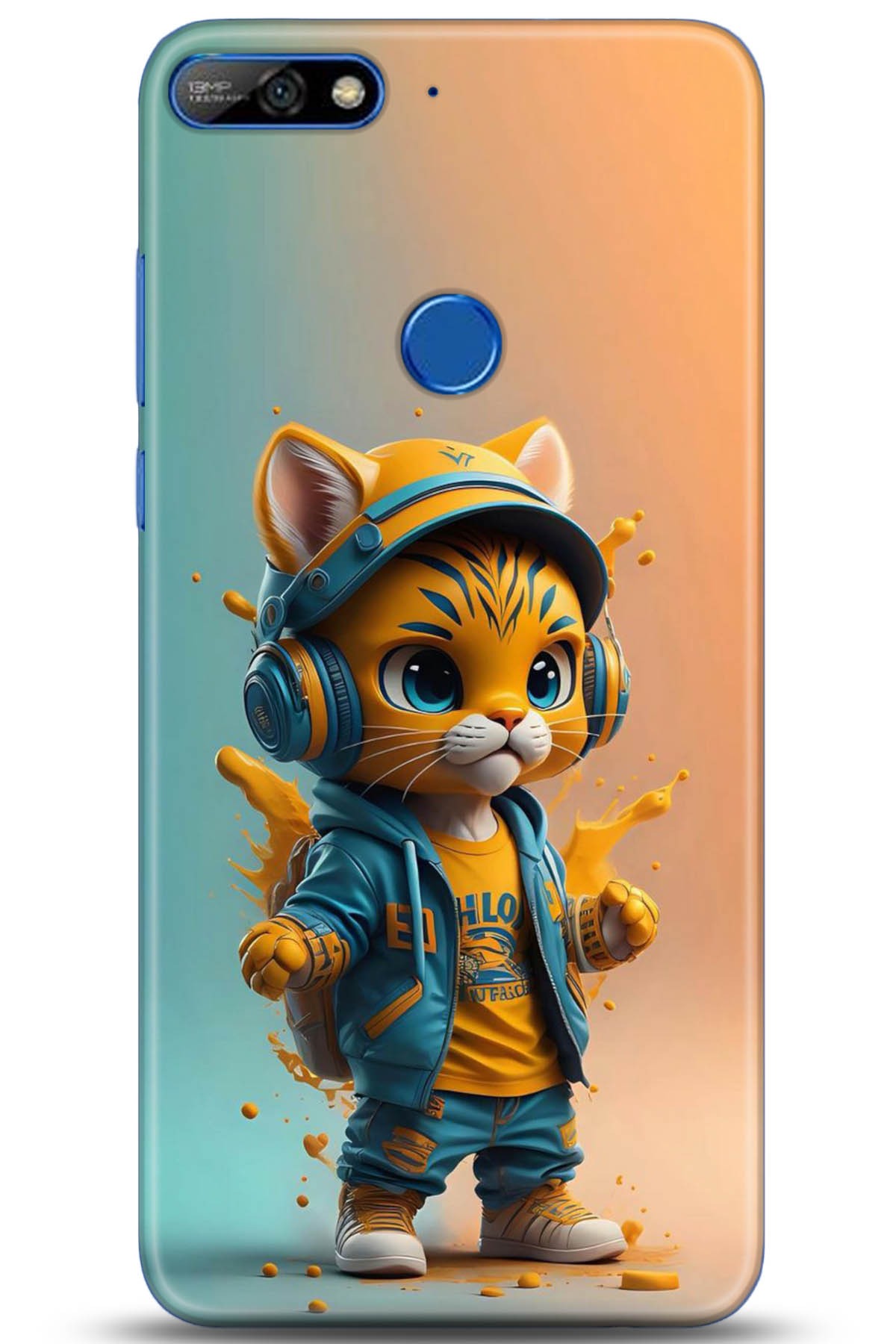 Huawei Y7 2018 Uyumlu Kılıf HD Baskılı Kılıf - Followed Institution 5101