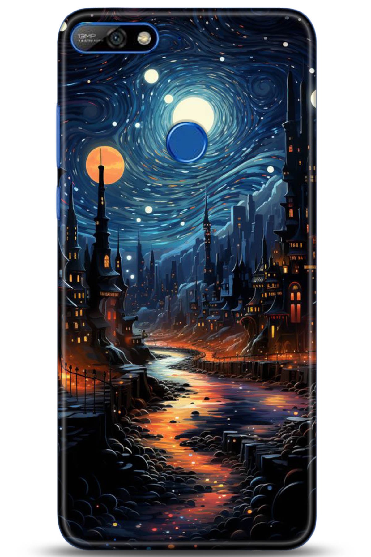 Huawei Y7 2018 Uyumlu Kılıf HD Baskılı Kılıf - Followed Institution 5126