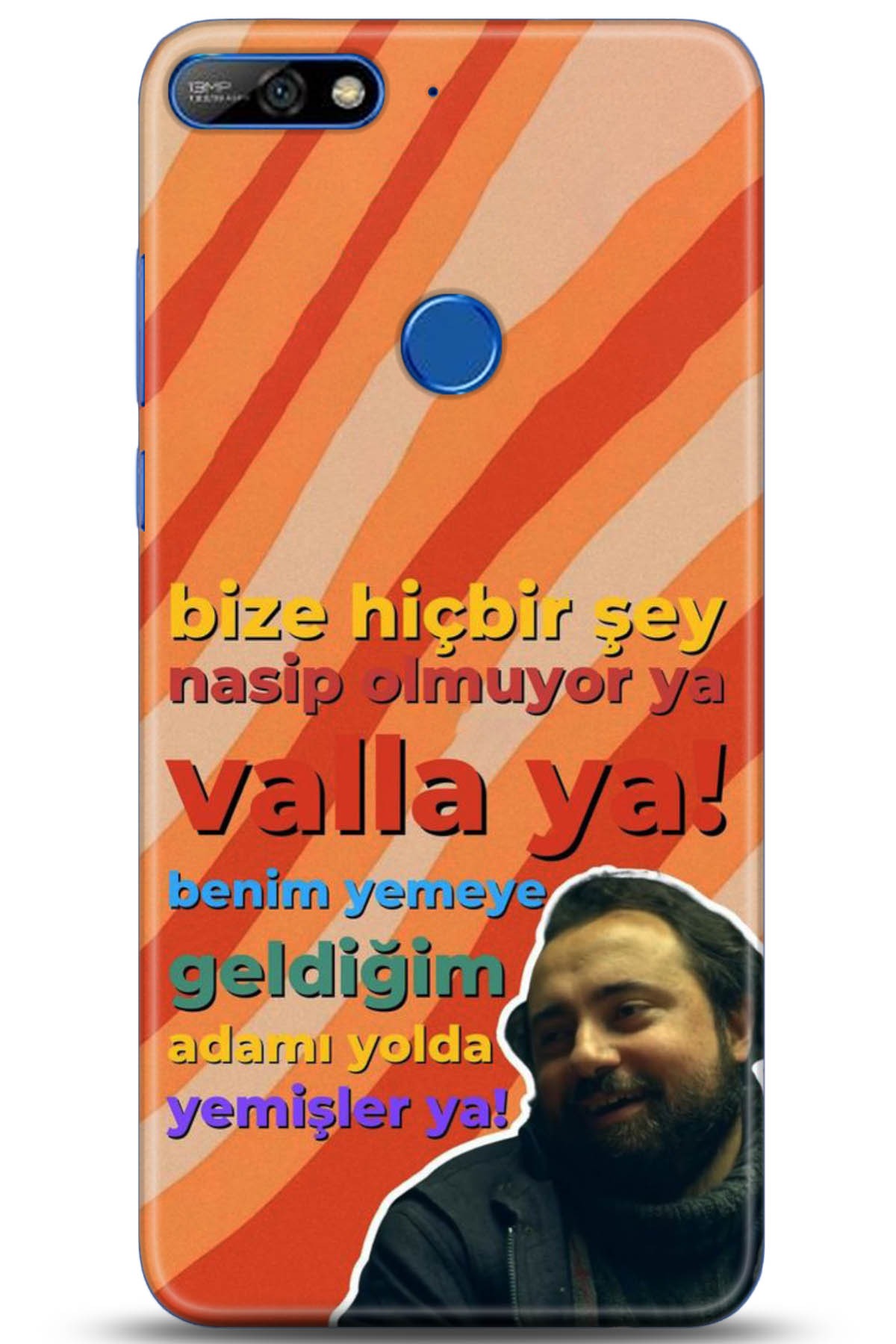 Huawei Y7 2018 Uyumlu Kılıf HD Baskılı Kılıf - Followed Institution 5161