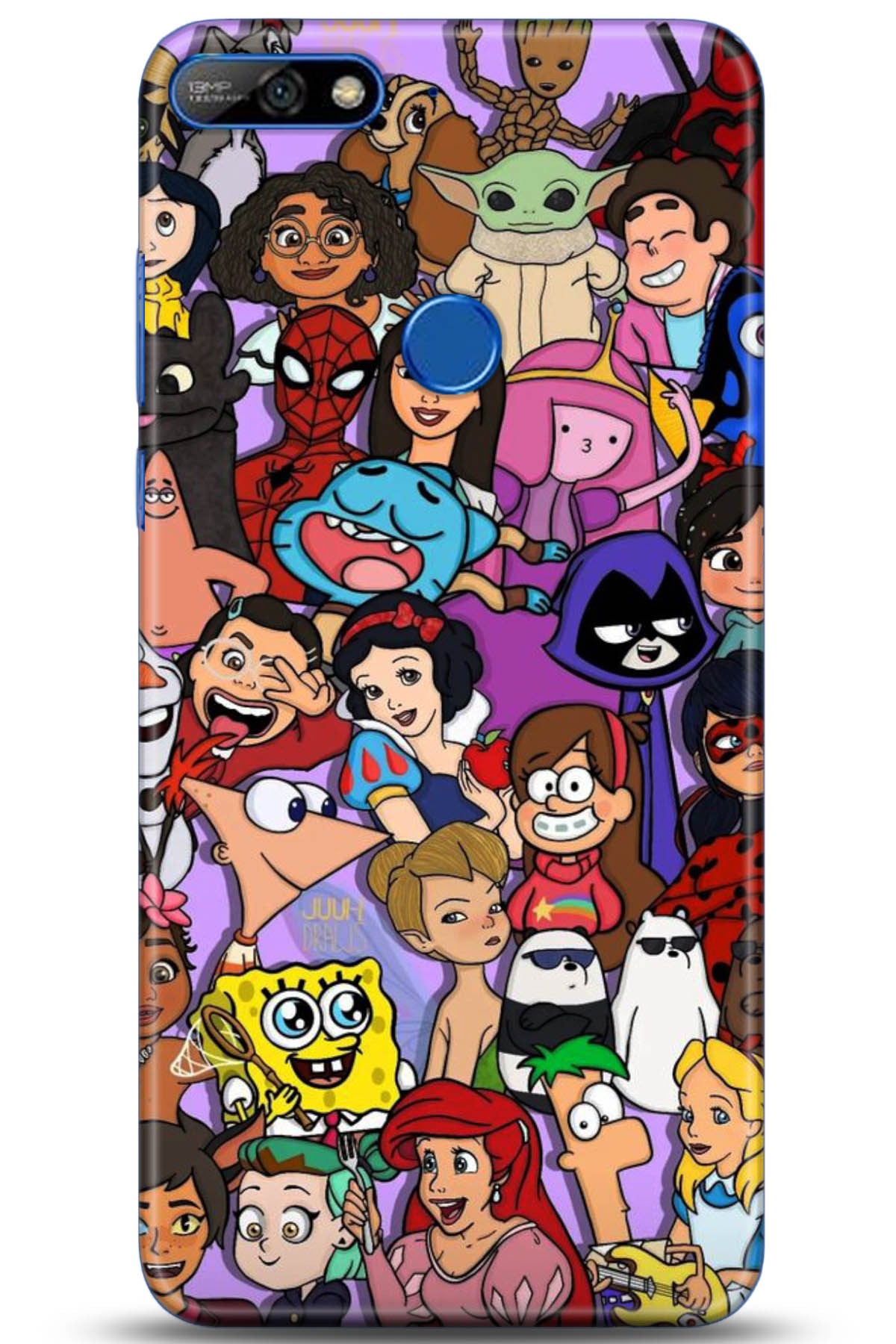 Huawei Y7 2018 Uyumlu Kılıf HD Baskılı Kılıf - Followed Institution 5168