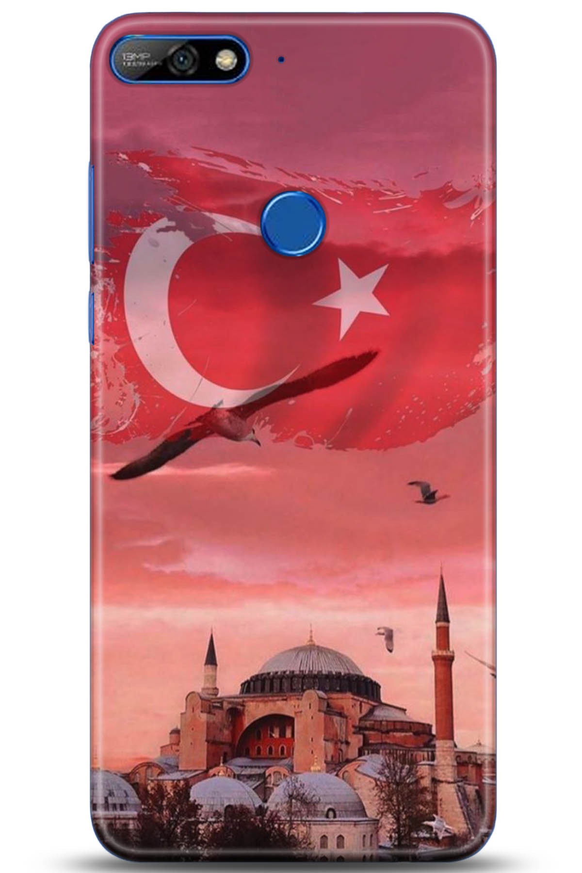 Huawei Y7 2018 Uyumlu Kılıf HD Baskılı Kılıf - Followed Institution 5179
