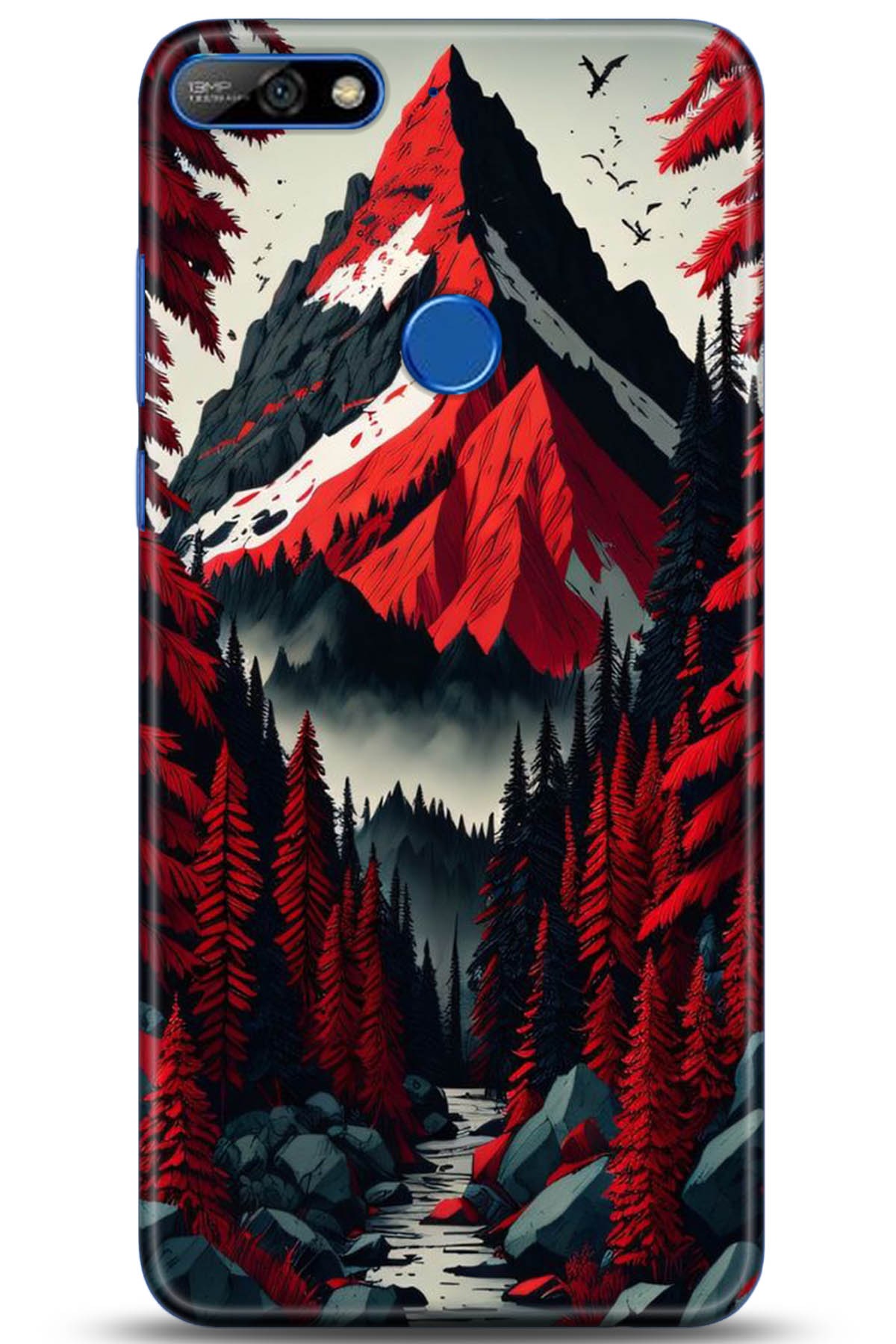 Huawei Y7 2018 Uyumlu Kılıf HD Baskılı Kılıf - Followed Institution 5196