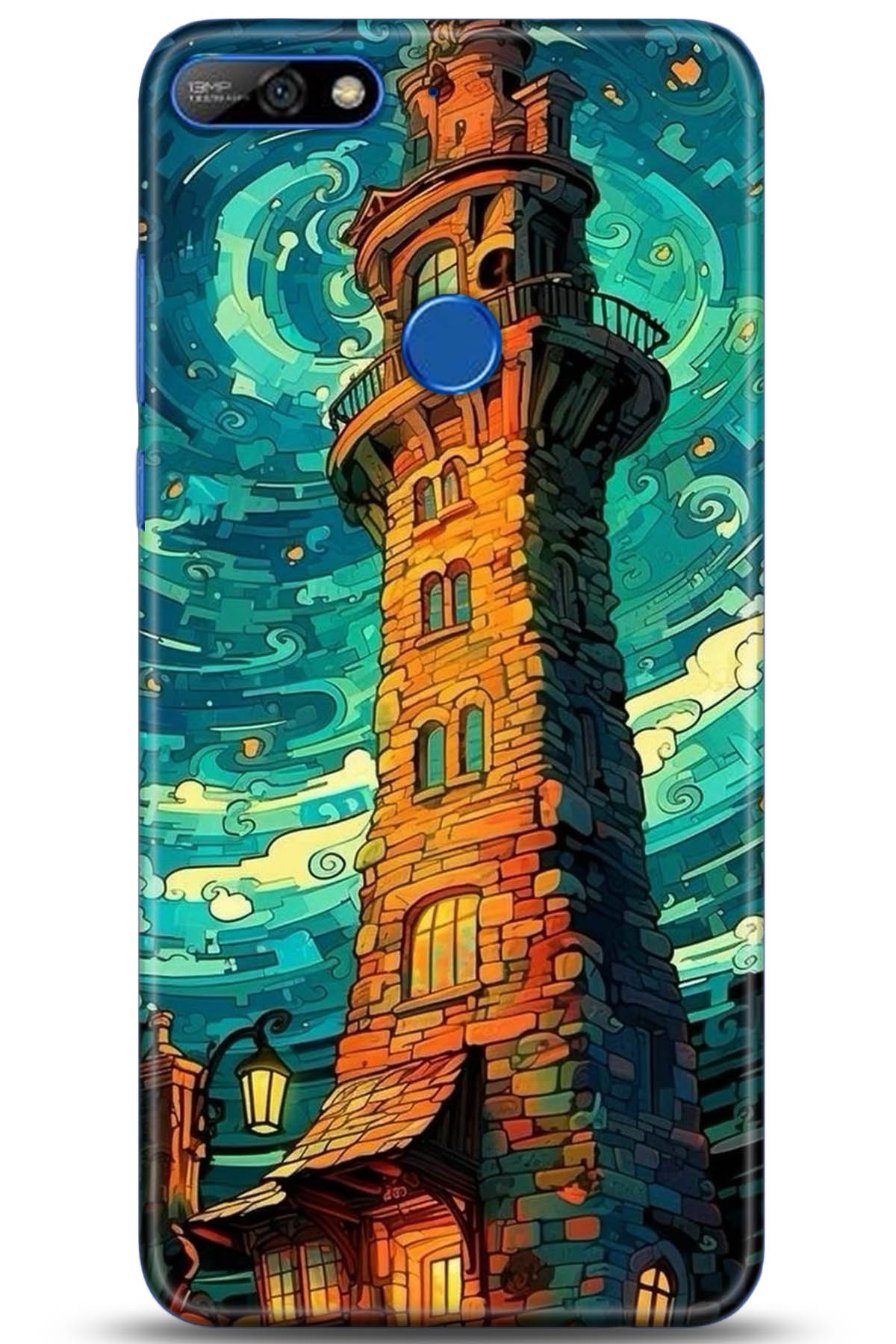 Huawei Y7 2018 Uyumlu Kılıf HD Baskılı Kılıf - Followed Institution 5233