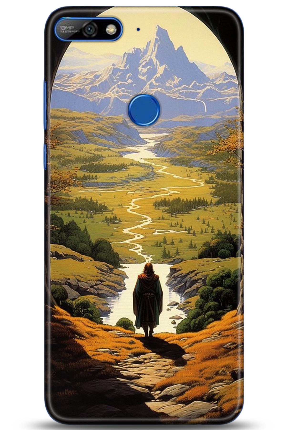 Huawei Y7 2018 Uyumlu Kılıf HD Baskılı Kılıf - Followed Institution 5263