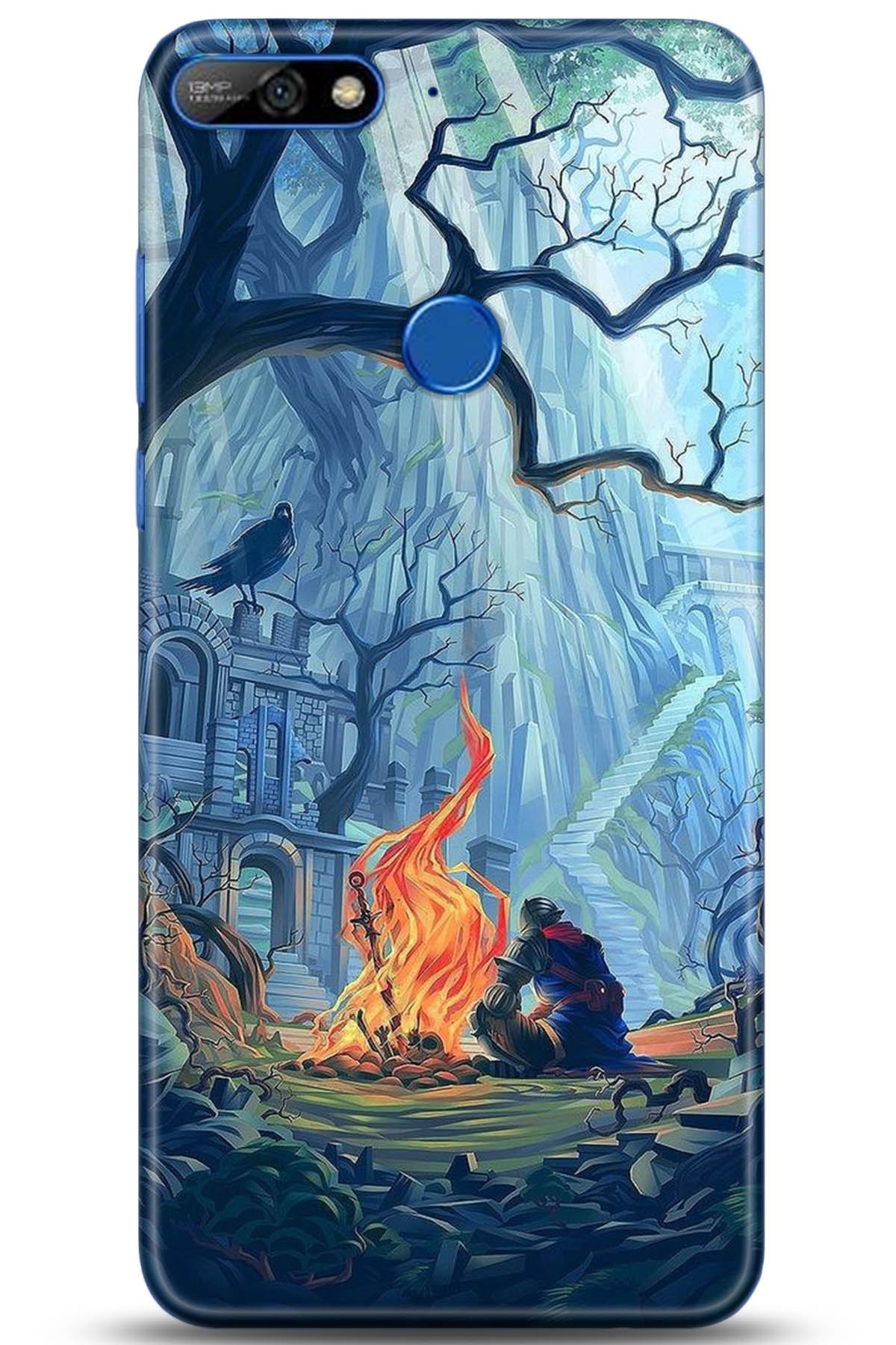 Huawei Y7 2018 Uyumlu Kılıf HD Baskılı Kılıf - Followed Institution 5308