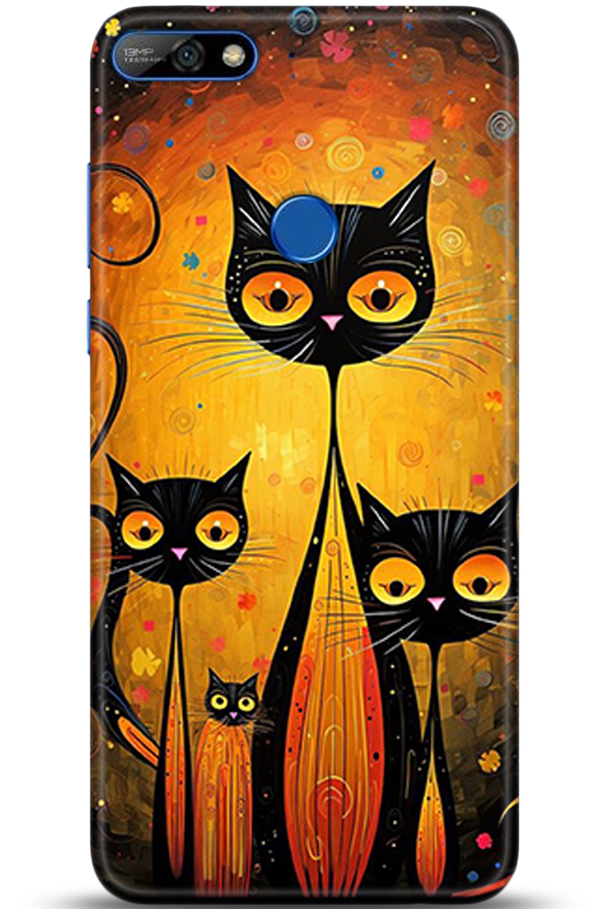 Huawei Y7 2018 Uyumlu Kılıf HD Baskılı Kılıf - Followed Institution 5316