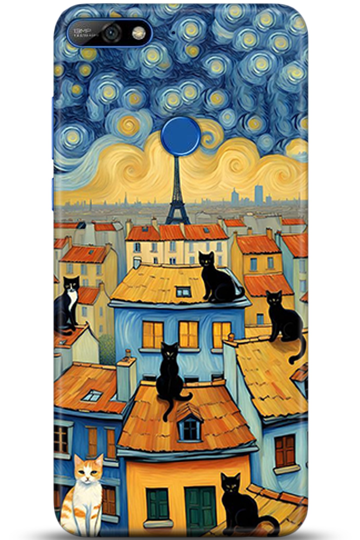 Huawei Y7 2018 Uyumlu Kılıf HD Baskılı Kılıf - Followed Institution 5317