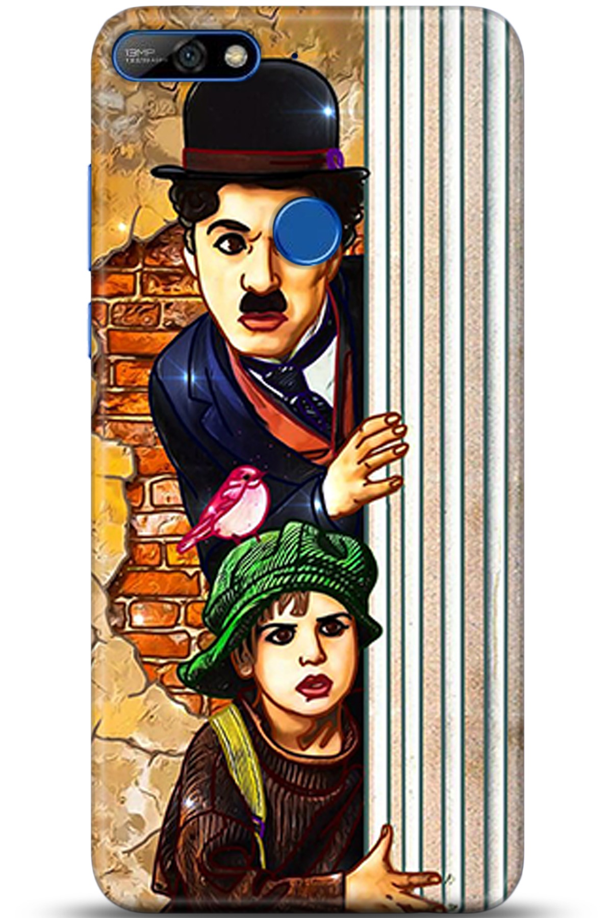 Huawei Y7 2018 Uyumlu Kılıf HD Baskılı Kılıf - Followed Institution 5348