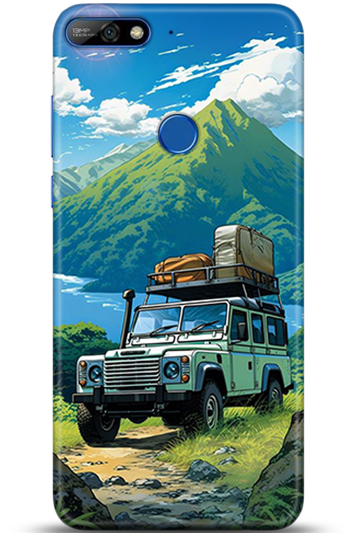 Huawei Y7 2018 Uyumlu Kılıf HD Baskılı Kılıf - Followed Institution 5362