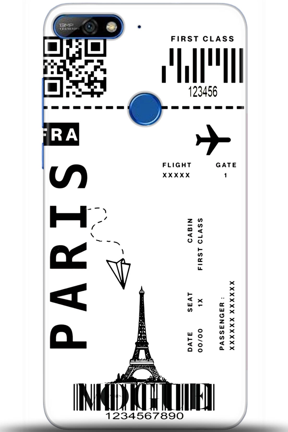 Huawei Y7 2018 Uyumlu Kılıf HD Baskılı Kılıf - Followed Institution 5414