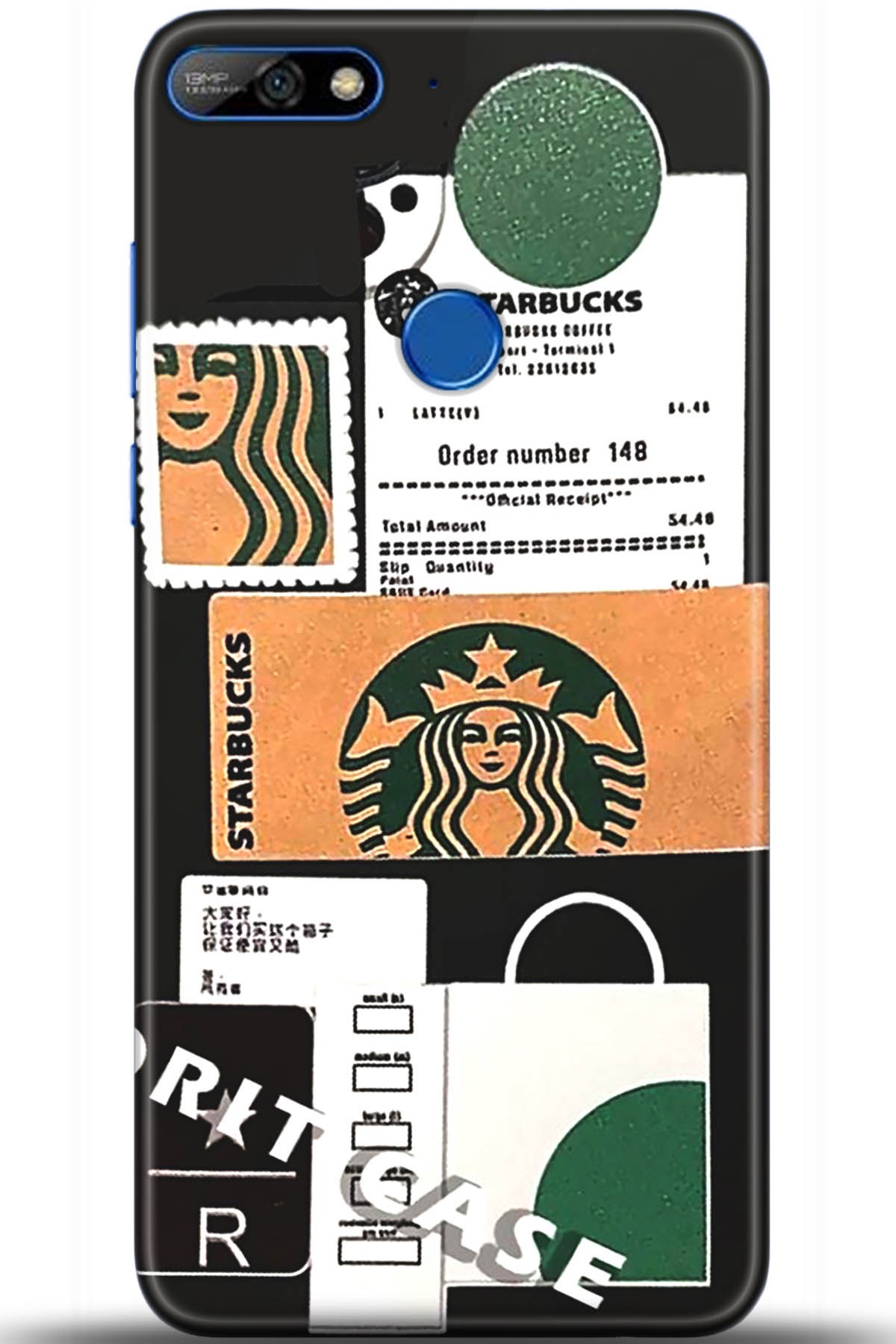 Huawei Y7 2018 Uyumlu Kılıf HD Baskılı Kılıf - Followed Institution 5445