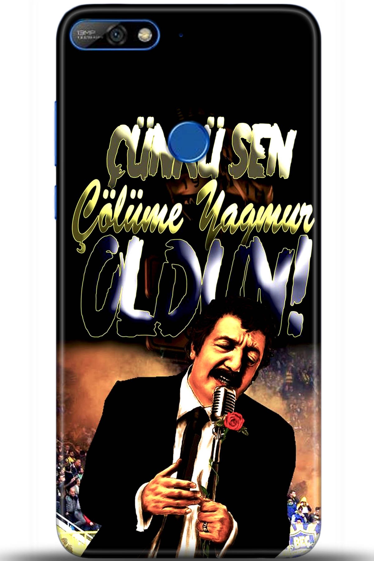 Huawei Y7 2018 Uyumlu Kılıf HD Baskılı Kılıf - Followed Institution 5449