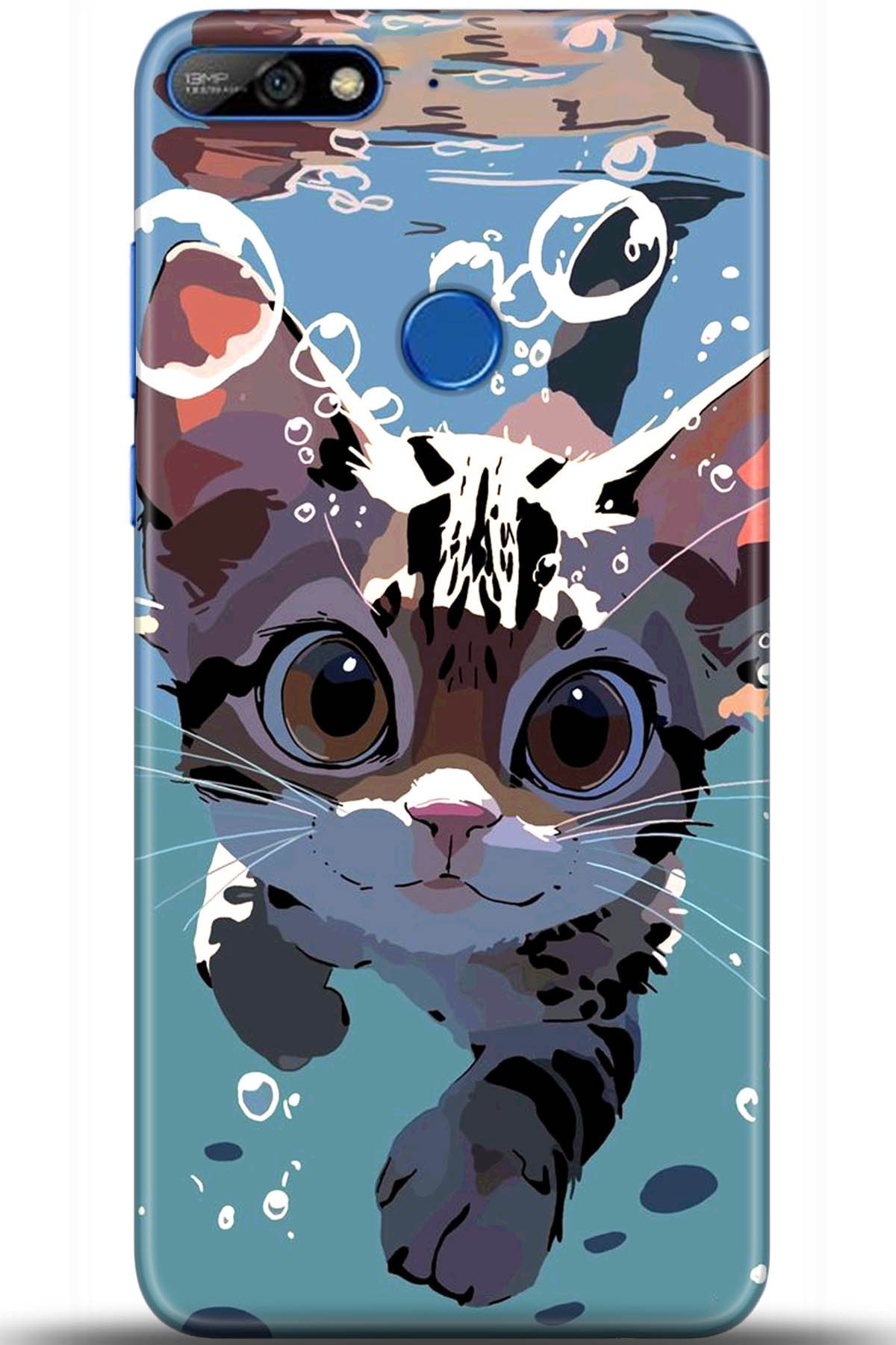 Huawei Y7 2018 Uyumlu Kılıf HD Baskılı Kılıf - Followed Institution 5557