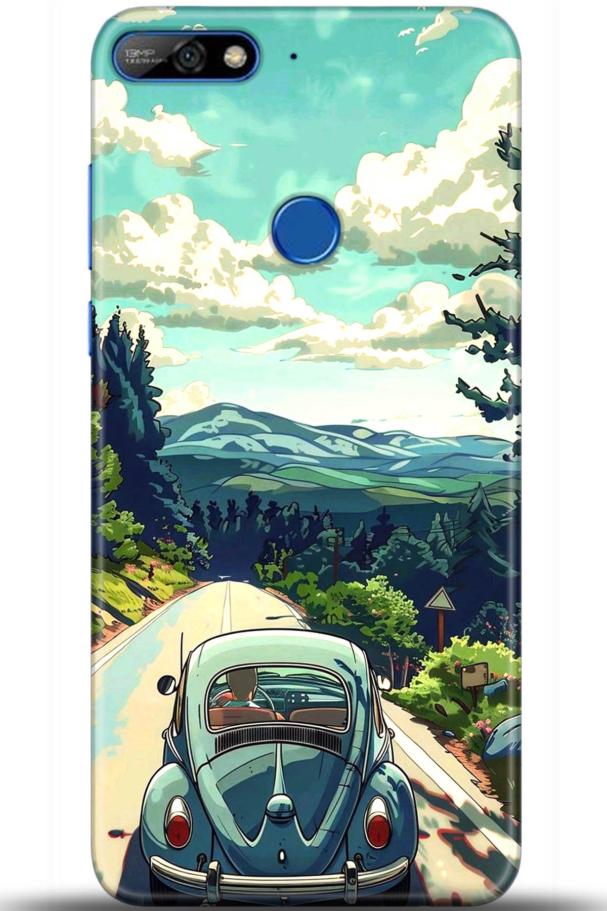 Huawei Y7 2018 Uyumlu Kılıf HD Baskılı Kılıf - Followed Institution 5563