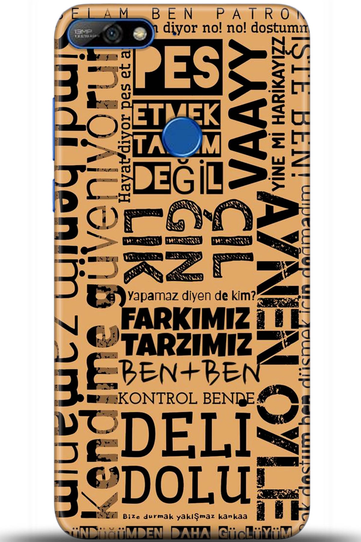 Huawei Y7 2018 Uyumlu Kılıf HD Baskılı Kılıf - Followed Institution 5588