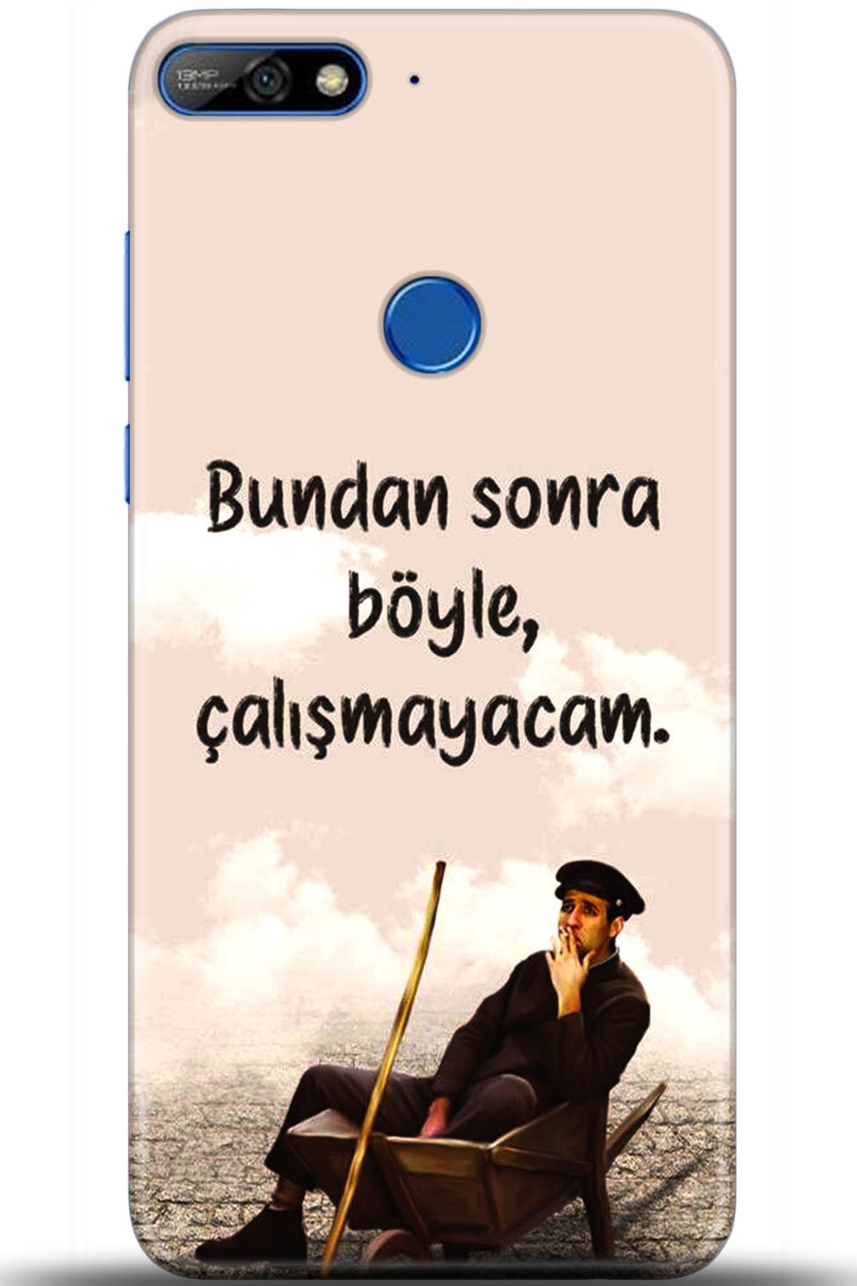 Huawei Y7 2018 Uyumlu Kılıf HD Baskılı Kılıf - Followed Institution 5592