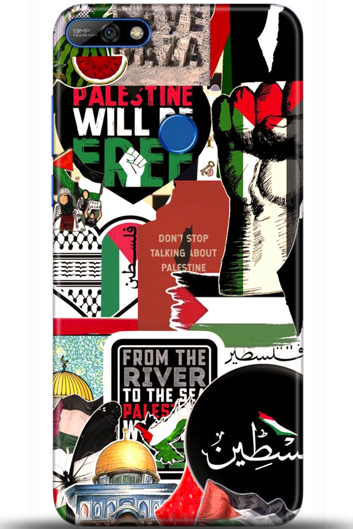 Huawei Y7 2018 Uyumlu Kılıf HD Baskılı Kılıf - Followed Institution 5617