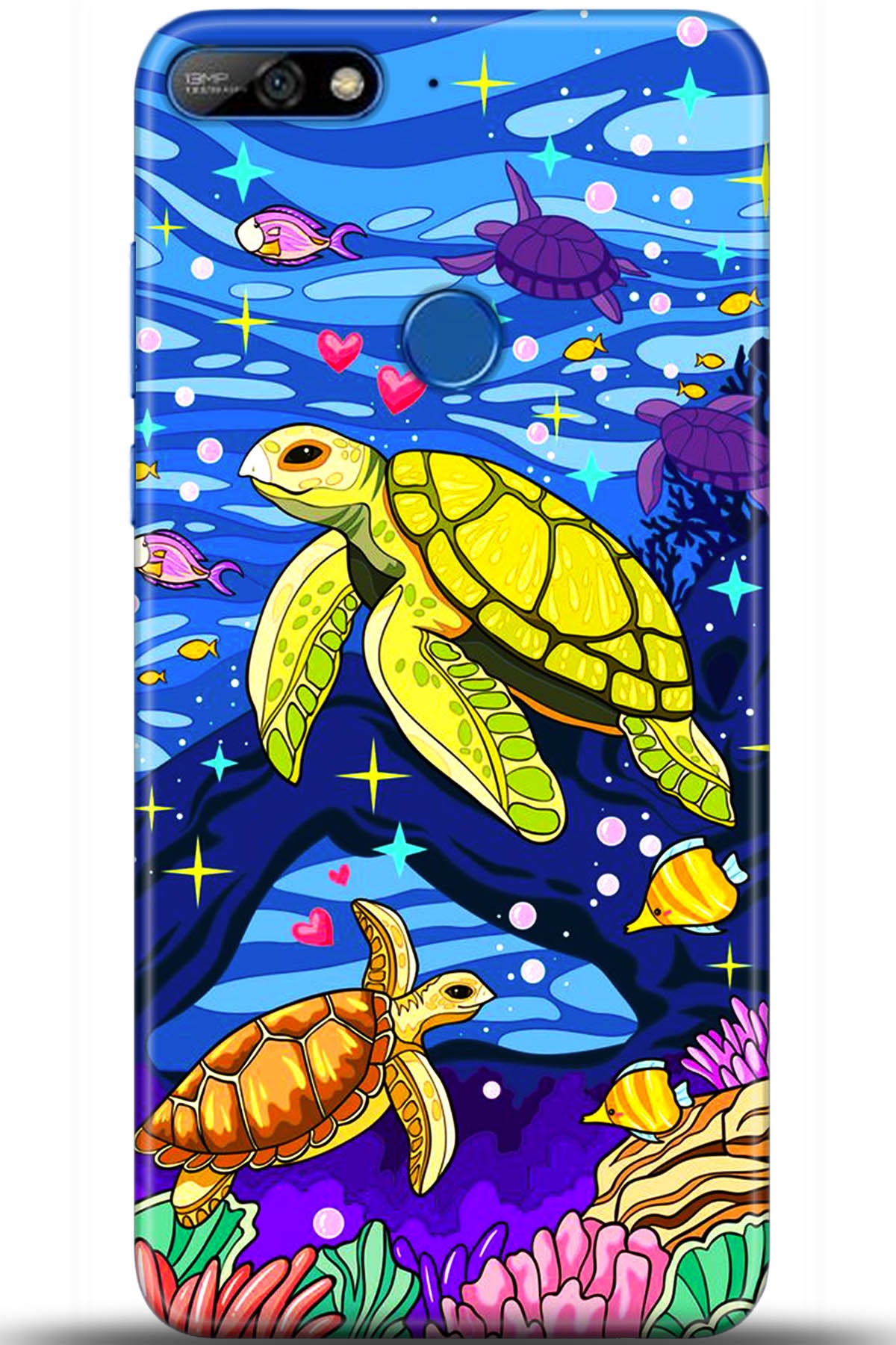 Huawei Y7 2018 Uyumlu Kılıf HD Baskılı Kılıf - Followed Institution 5701