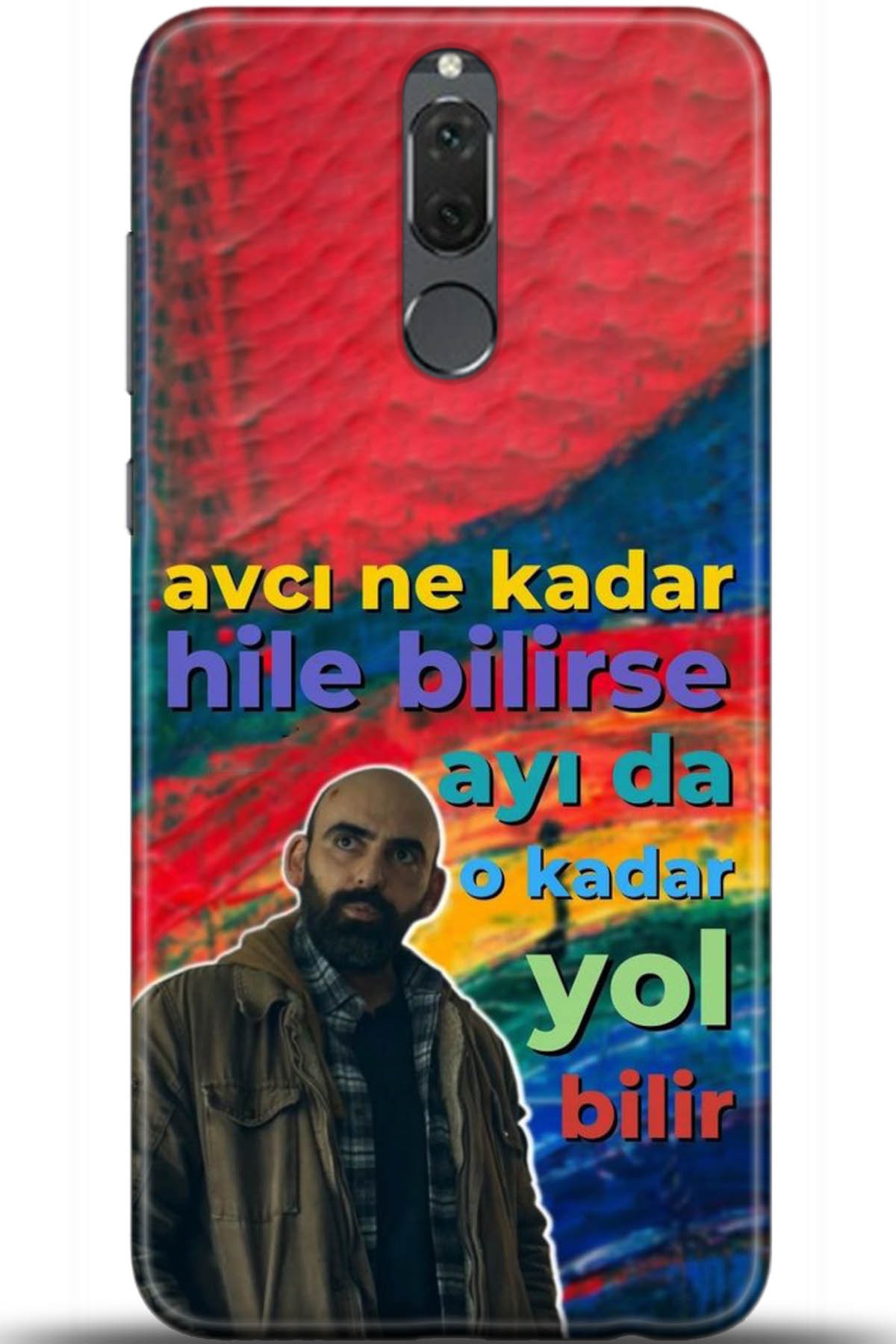 Huawei Mate 10 Lite Uyumlu Kılıf HD Baskılı Kılıf - Followed Institution 5006