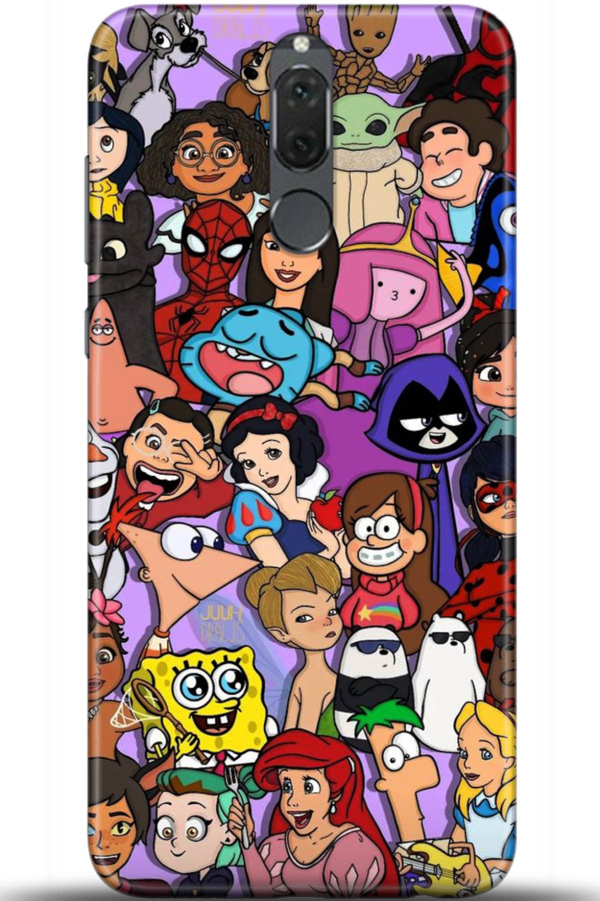 Huawei Mate 10 Lite Uyumlu Kılıf HD Baskılı Kılıf - Followed Institution 5168