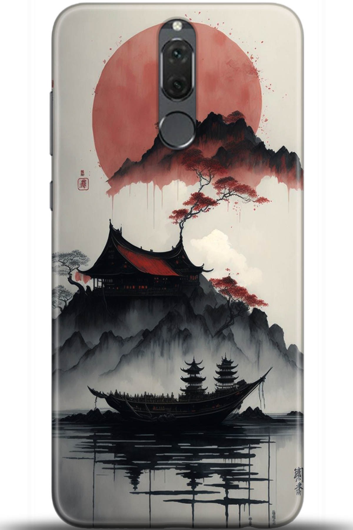 Huawei Mate 10 Lite Uyumlu Kılıf HD Baskılı Kılıf - Followed Institution 5174