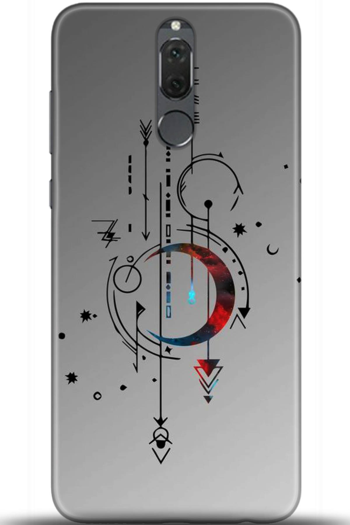 Huawei Mate 10 Lite Uyumlu Kılıf HD Baskılı Kılıf - Followed Institution 5182