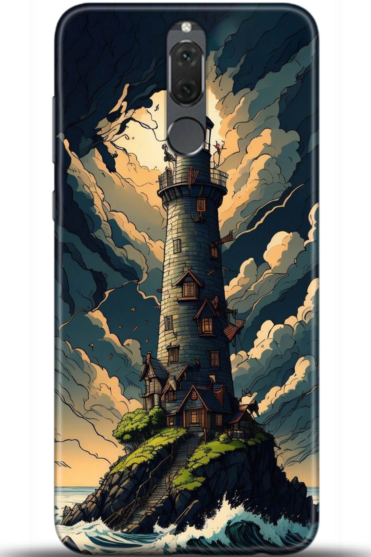 Huawei Mate 10 Lite Uyumlu Kılıf HD Baskılı Kılıf - Followed Institution 5236