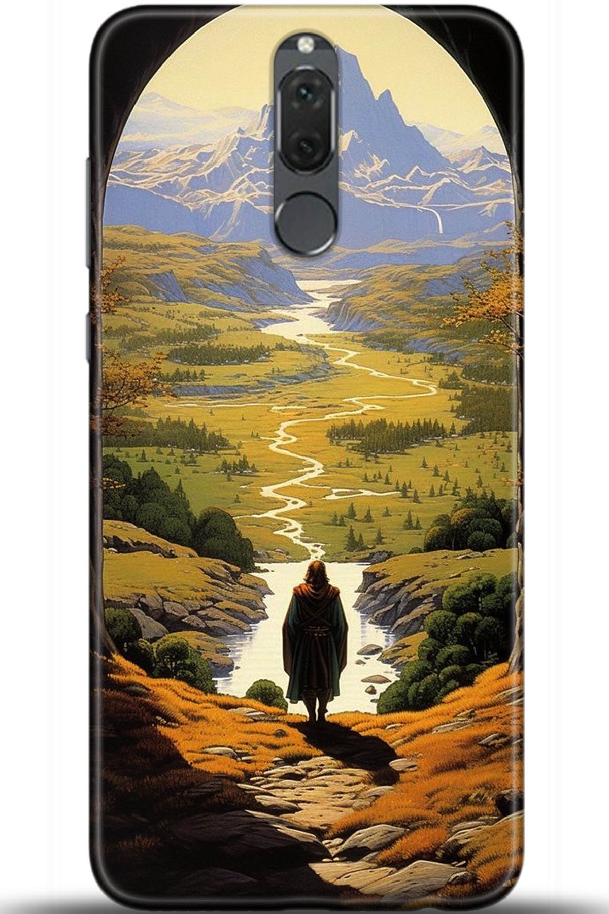 Huawei Mate 10 Lite Uyumlu Kılıf HD Baskılı Kılıf - Followed Institution 5263