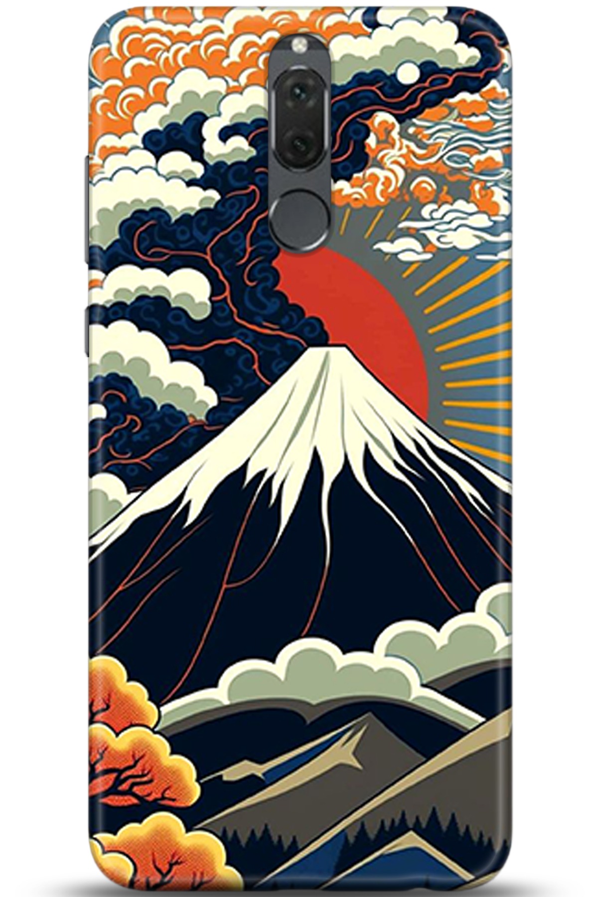 Huawei Mate 10 Lite Uyumlu Kılıf HD Baskılı Kılıf - Followed Institution 5342