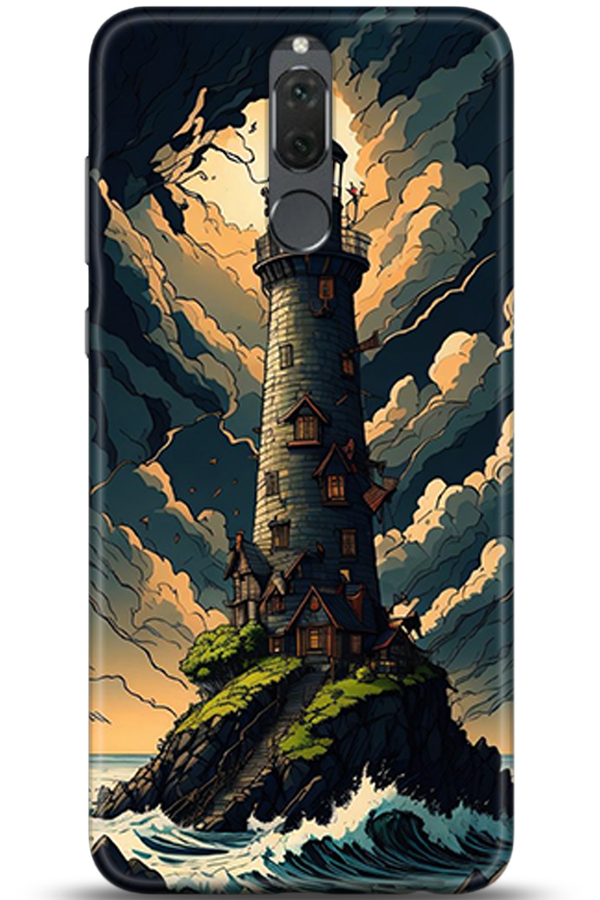 Huawei Mate 10 Lite Uyumlu Kılıf HD Baskılı Kılıf - Followed Institution 5363