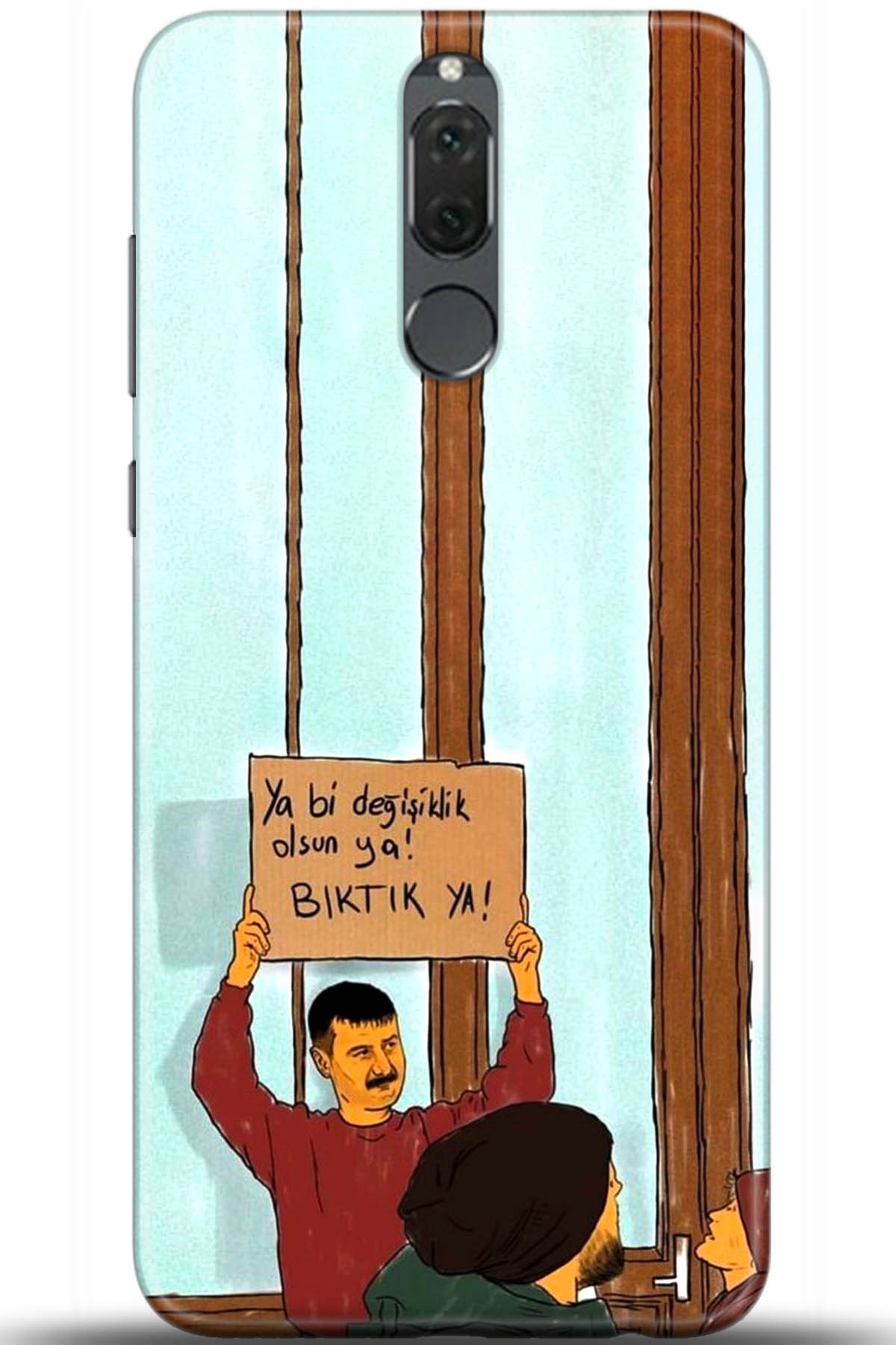 Huawei Mate 10 Lite Uyumlu Kılıf HD Baskılı Kılıf - Followed Institution 5594