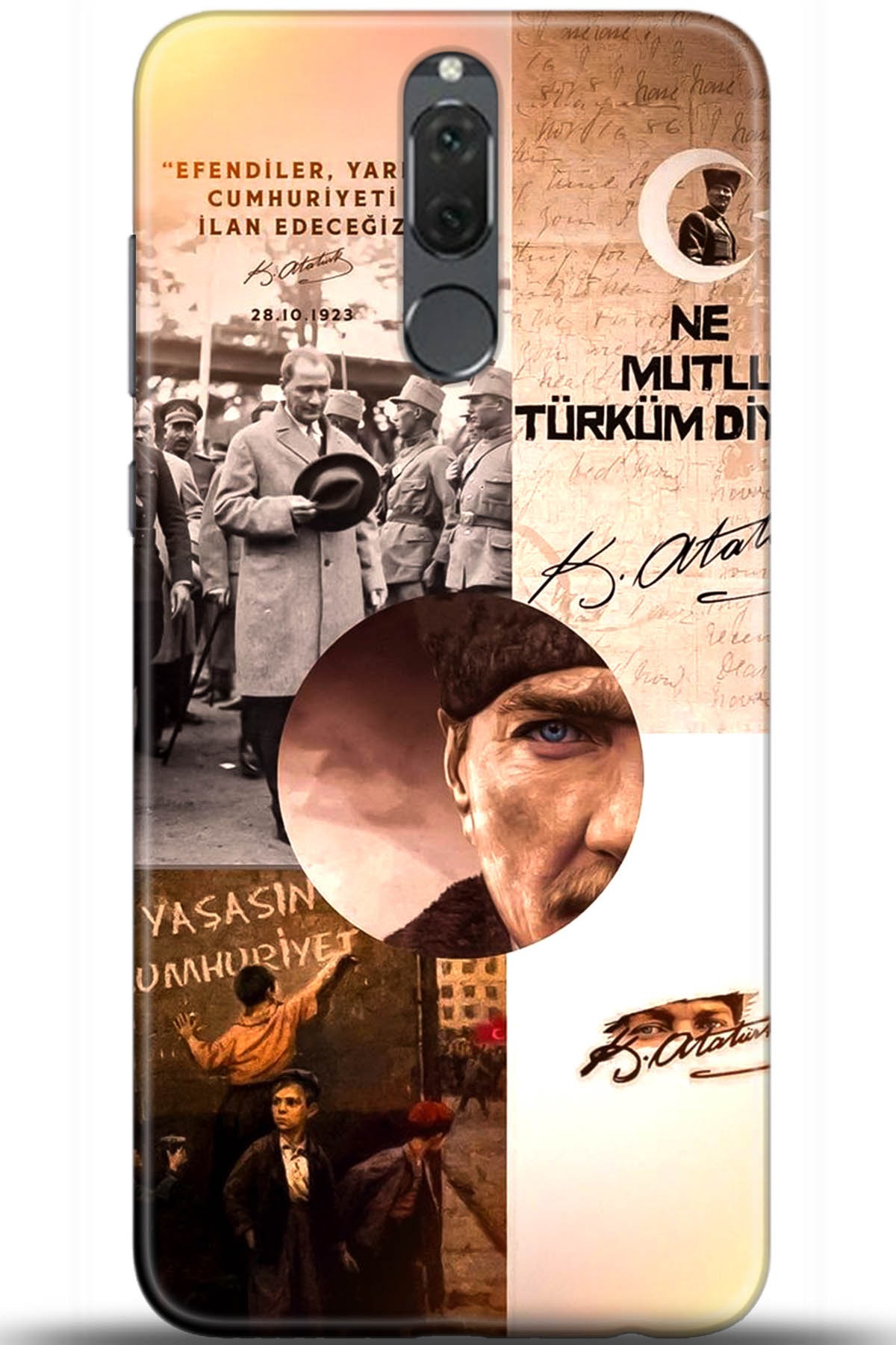Huawei Mate 10 Lite Uyumlu Kılıf HD Baskılı Kılıf - Followed Institution 5675