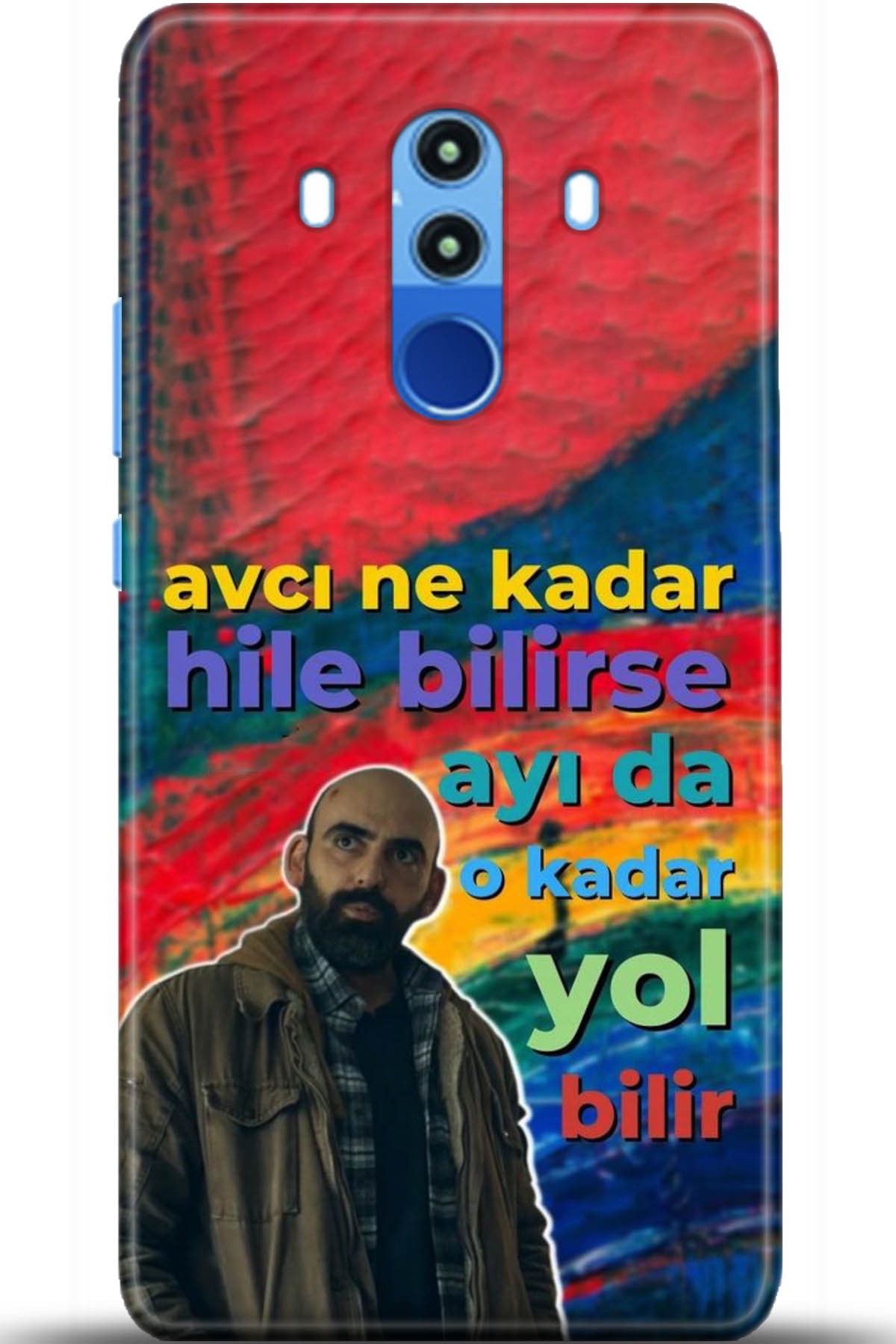 Huawei Mate 10 Pro Uyumlu Kılıf HD Baskılı Kılıf - Followed Institution 5006