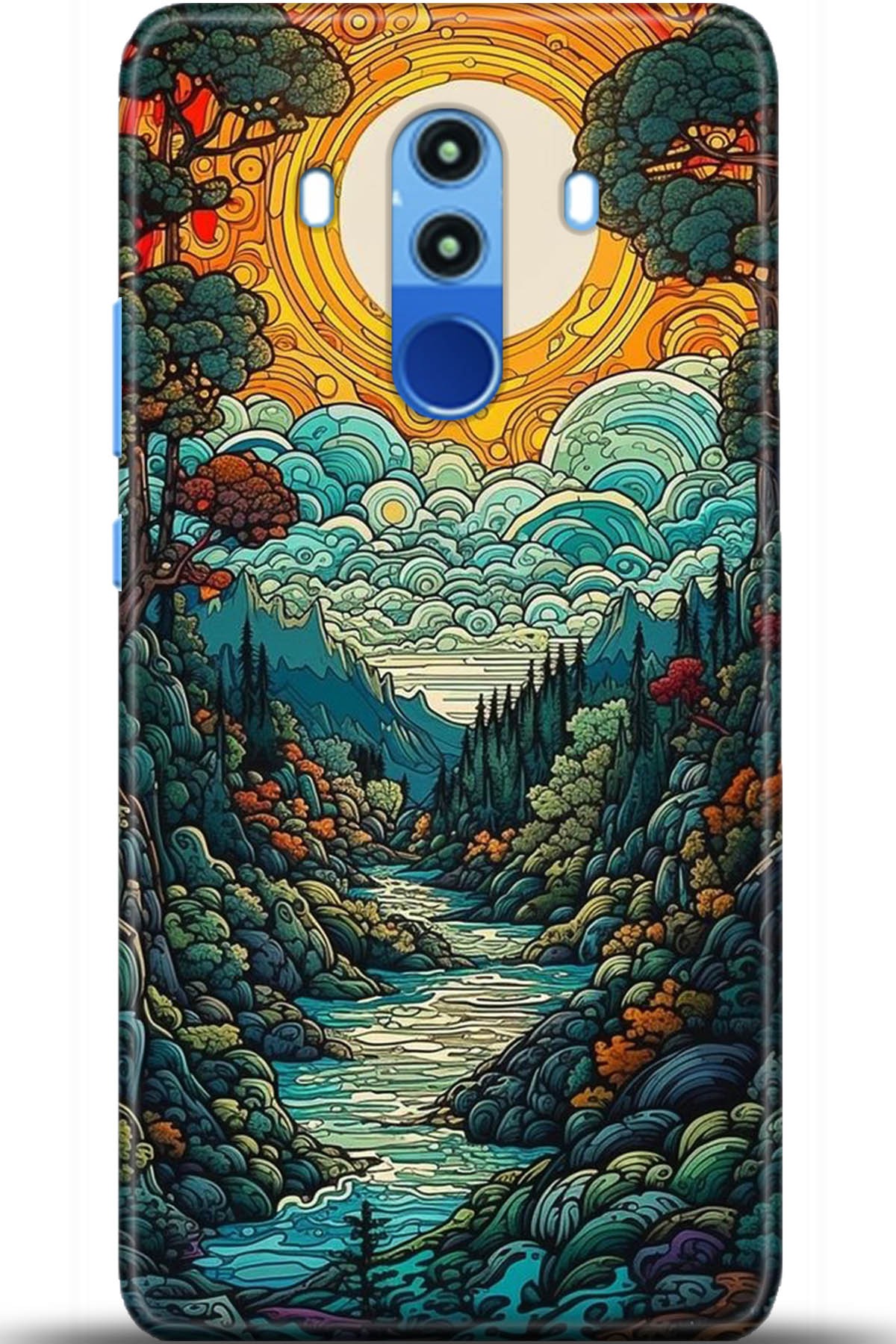 Huawei Mate 10 Pro Uyumlu Kılıf HD Baskılı Kılıf - Followed Institution 5198