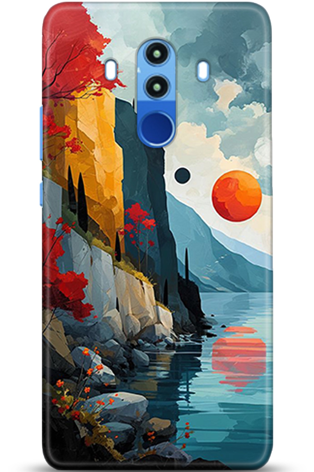 Huawei Mate 10 Pro Uyumlu Kılıf HD Baskılı Kılıf - Followed Institution 5368