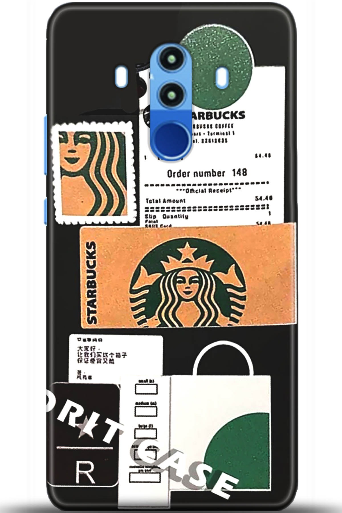 Huawei Mate 10 Pro Uyumlu Kılıf HD Baskılı Kılıf - Followed Institution 5445