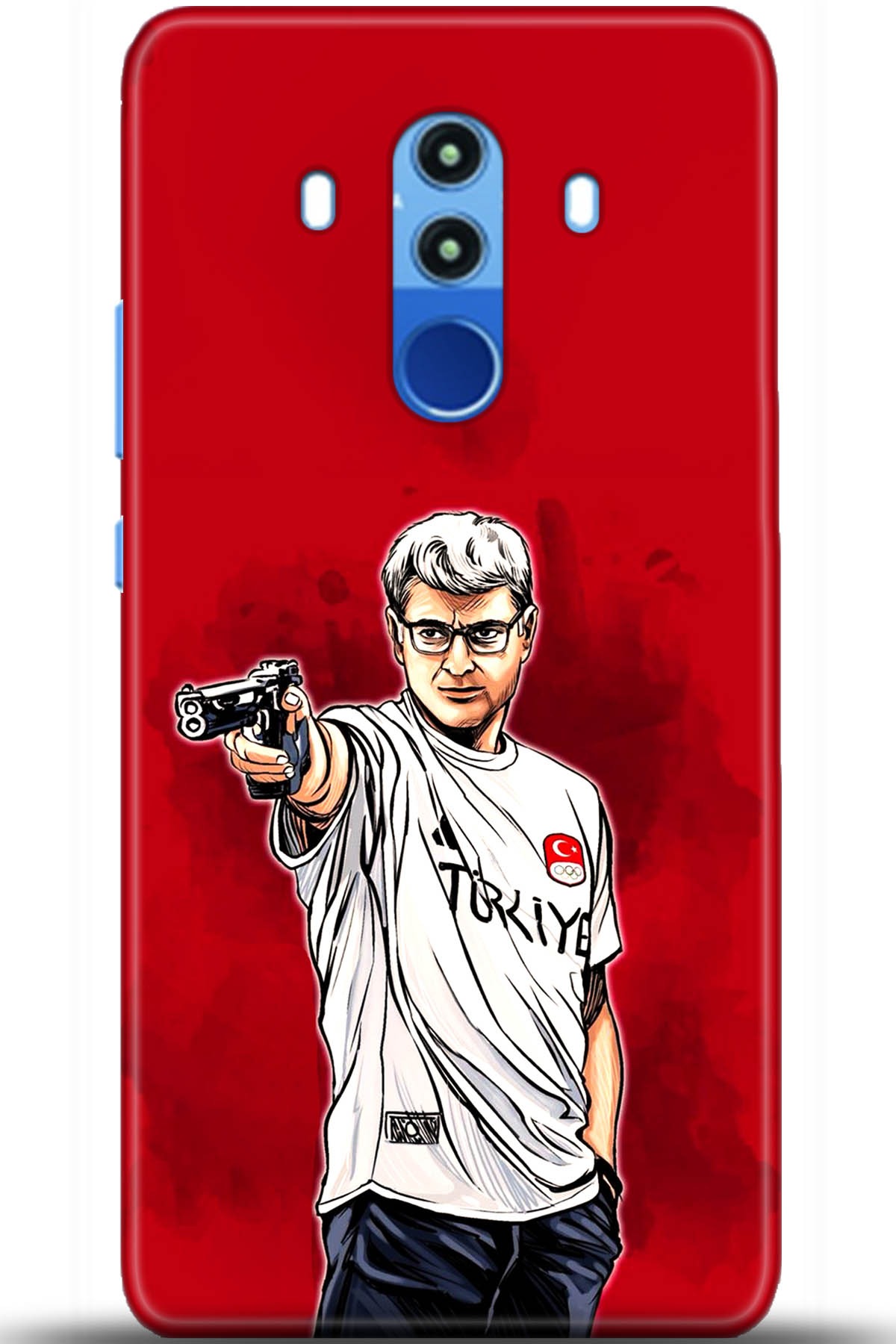 Huawei Mate 10 Pro Uyumlu Kılıf HD Baskılı Kılıf - Followed Institution 5533