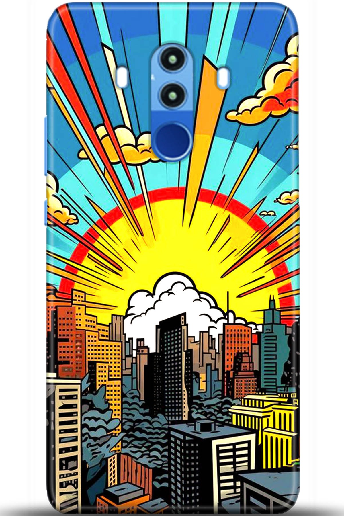 Huawei Mate 10 Pro Uyumlu Kılıf HD Baskılı Kılıf - Followed Institution 5571