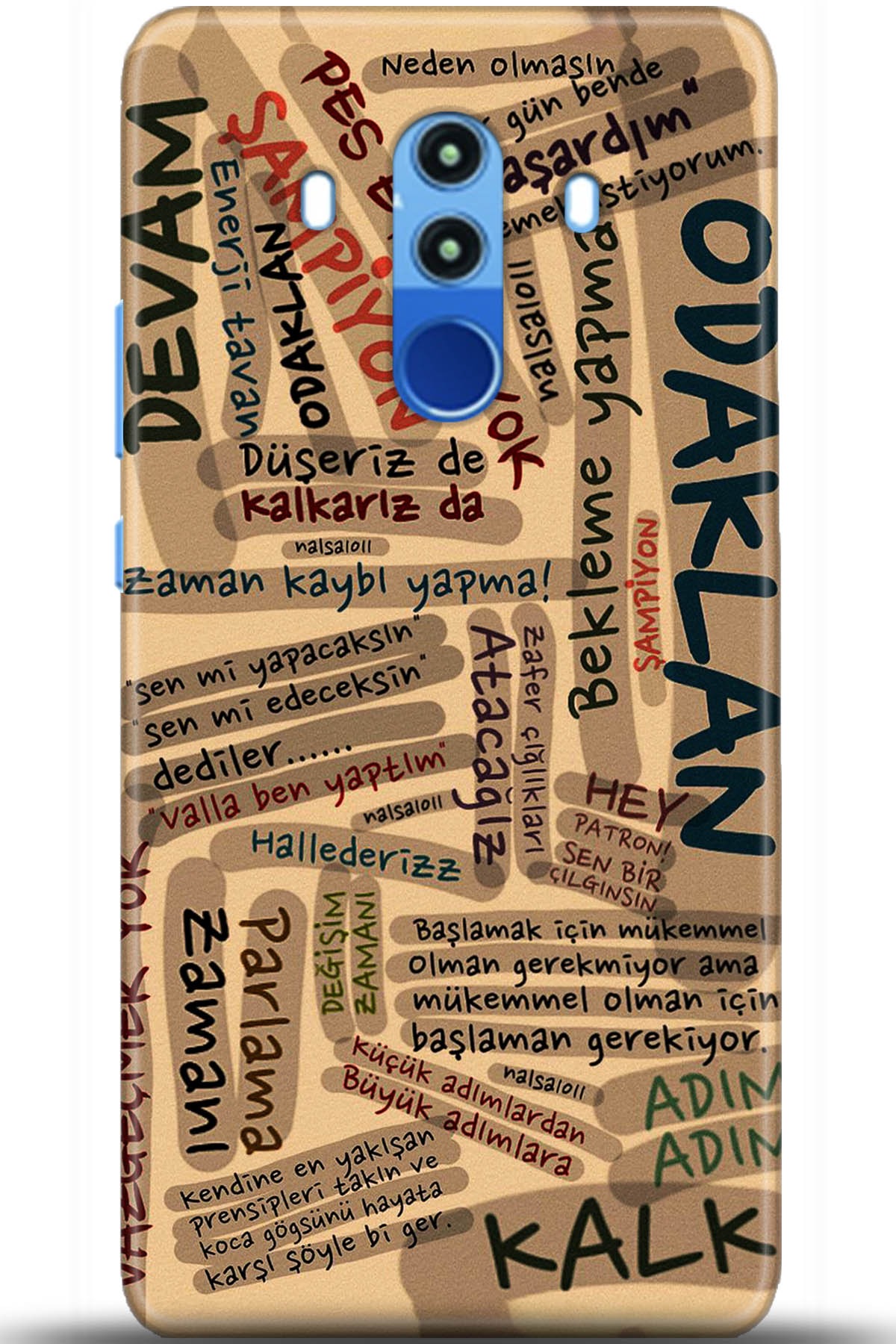 Huawei Mate 10 Pro Uyumlu Kılıf HD Baskılı Kılıf - Followed Institution 5586